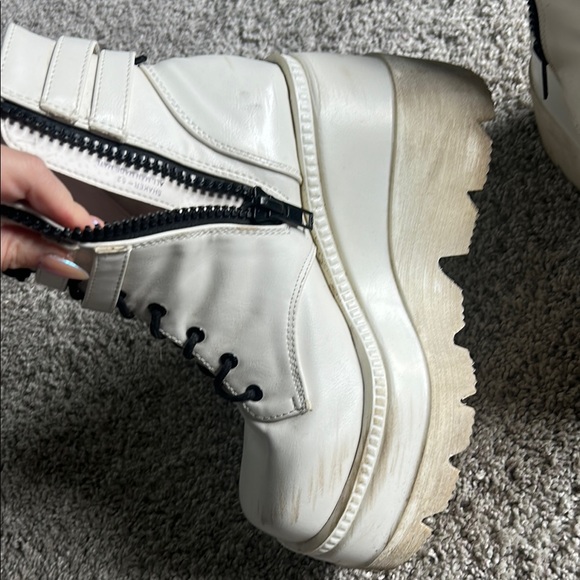 Demonia Platform Rave Boots - Picture 9 of 12